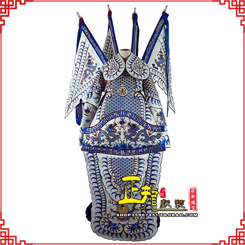 庐江武生武将大靠祥龙勾金